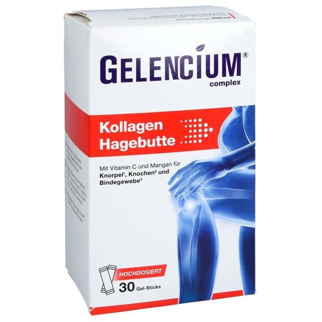 GELENCIUM Kollagen Hagebutte Direkt-Sticks+Vit.C product image