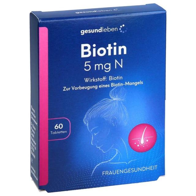 GESUND LEBEN Biotin 5 mg N Tabletten product image