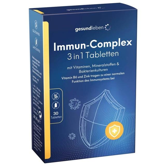 GESUND LEBEN Immun-Complex 3in1 Tabletten product image