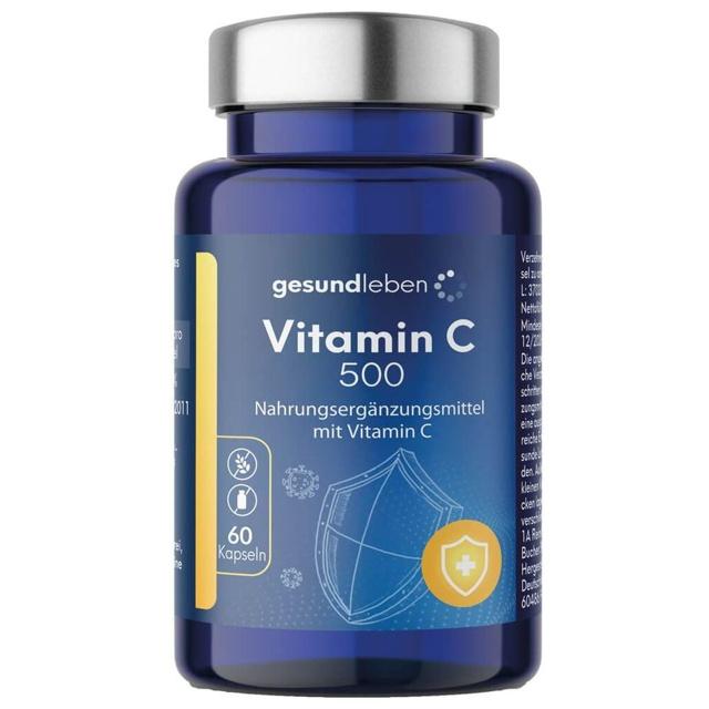 GESUND LEBEN Vitamin C 500 Kapseln product image