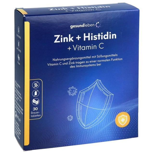 GESUND LEBEN Zink+Histidin+Vit.C Brausetabletten product image