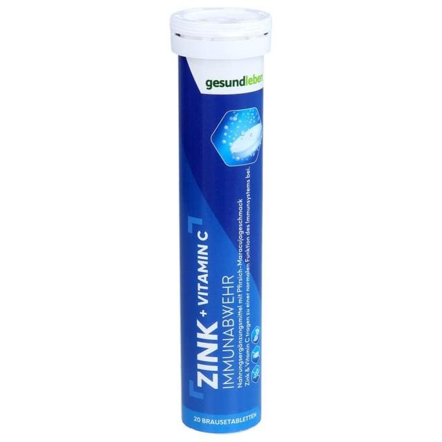 GESUND LEBEN Zink+Vitamin C Brausetabletten product image
