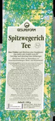 GESUNDFORM-Spitzwegerichkraut-Tee product image