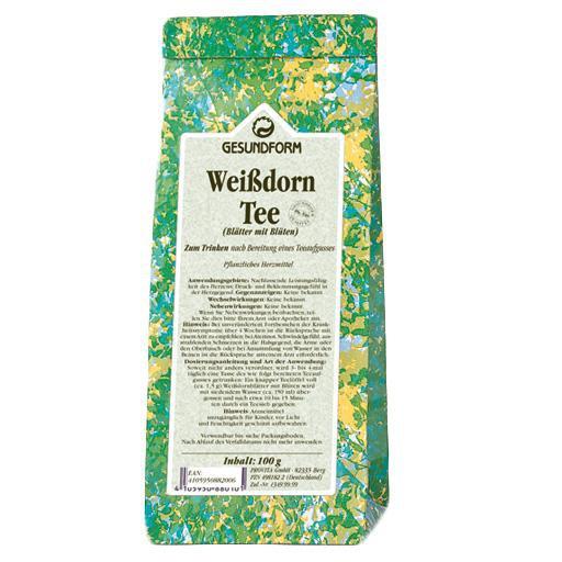 GESUNDFORM-Weissdornblaetter-Tee product image