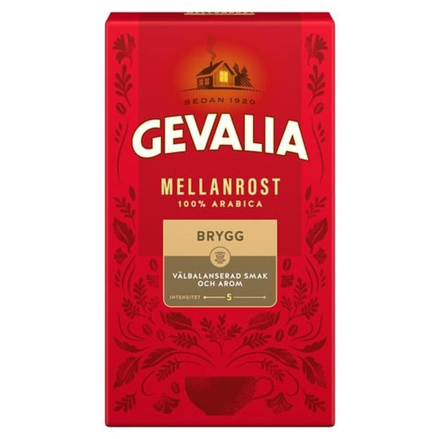Gevalia Bryggkaffe Mellanrost 450 gram product image