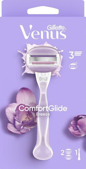 Gillette Venus ComfortGlide Breeze Rakhyvel & 2 st rakblad product image