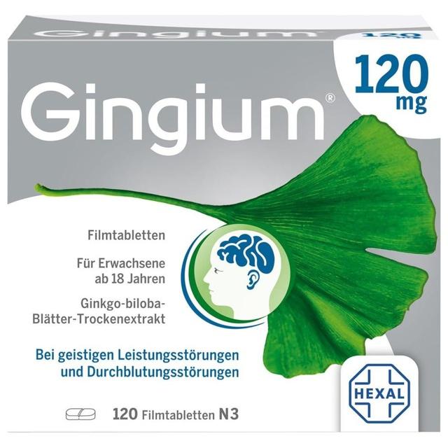 GINGIUM 120 mg Filmtabletten product image