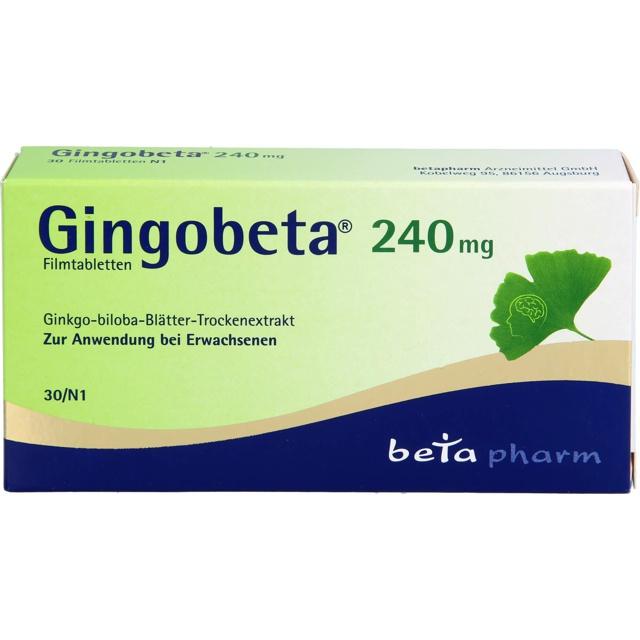 GINGOBETA 240 mg Filmtabletten product image