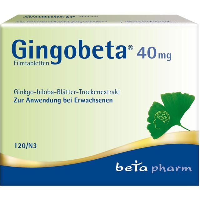 GINGOBETA 40 mg Filmtabletten product image