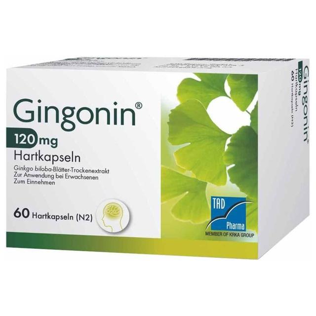GINGONIN 120 mg Hartkapseln product image