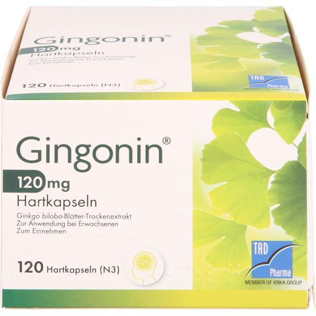 GINGONIN 120 mg Hartkapseln product image