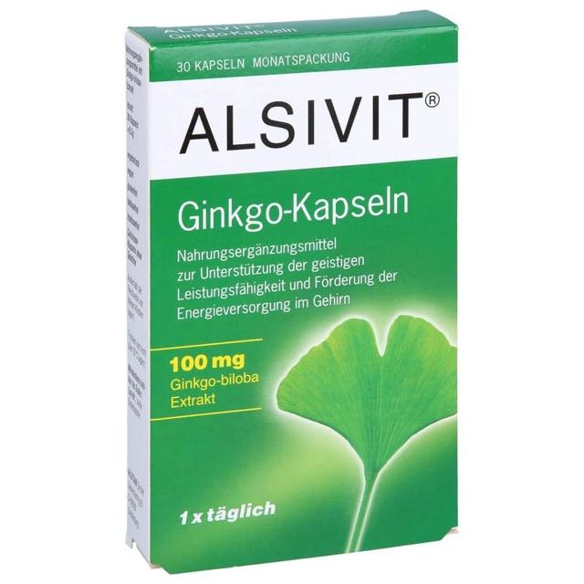 GINKGO 100 mg Alsivit Kapseln product image