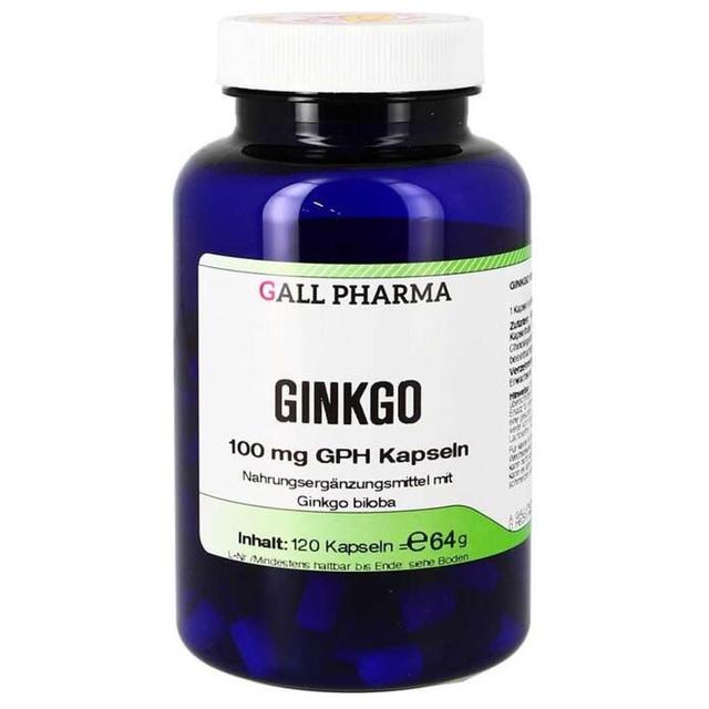 Ginkgo 100 mg GPH Kapseln, 120 St Kapseln product image
