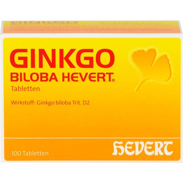 GINKGO BILOBA HEVERT Tabletten product image