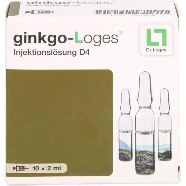 GINKGO-LOGES Injektionslösung D 4 Amp. product image