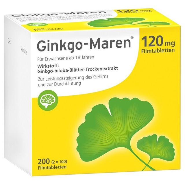 GINKGO-MAREN 120 mg Filmtabletten product image