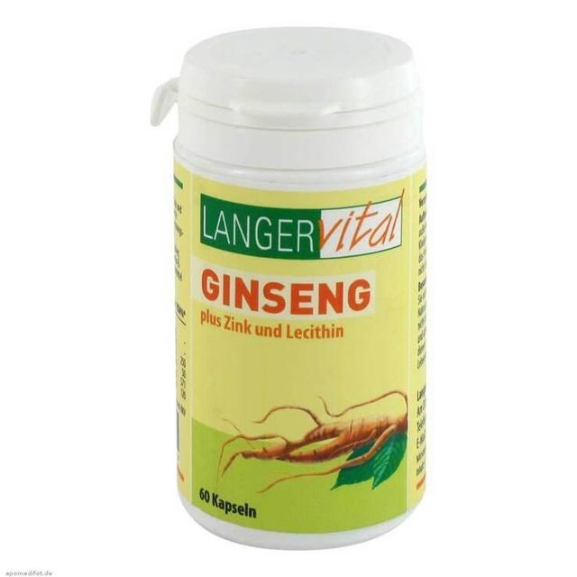 GINSENG 200 mg Lecithin Kapseln product image