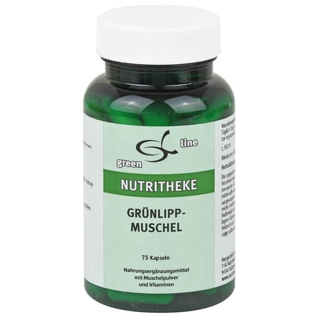 Grünlipp Muschel Kapseln, 75 St Kapseln product image