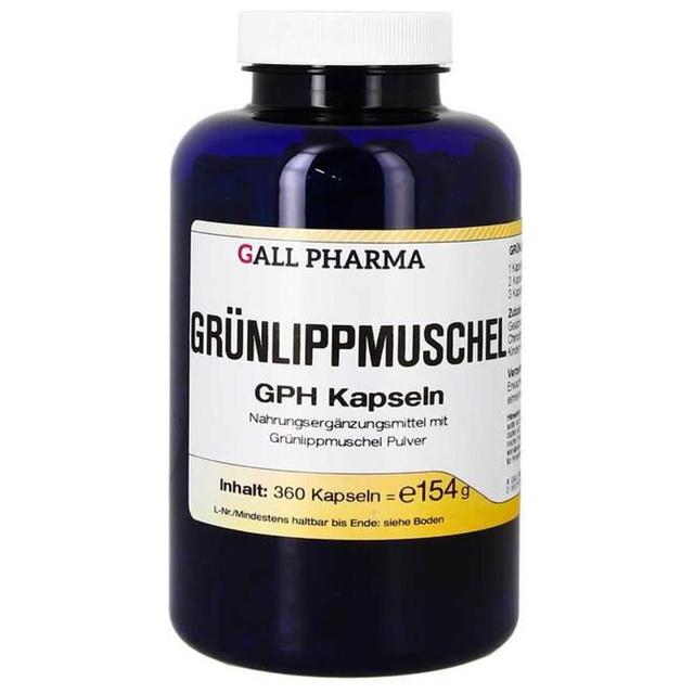 Grünlippmuschel GPH Kapseln, 360 St Kapseln product image