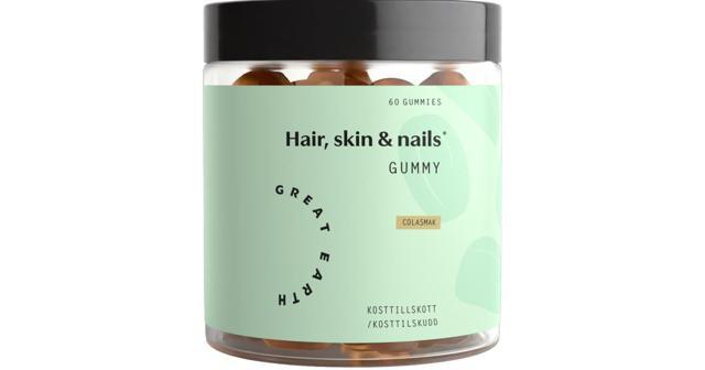 Great Earth Hair, Skin & Nails Gummy 60 gummies product image