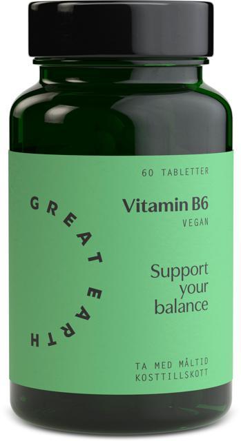 Great Earth Vitamin B6 60 pcs product image