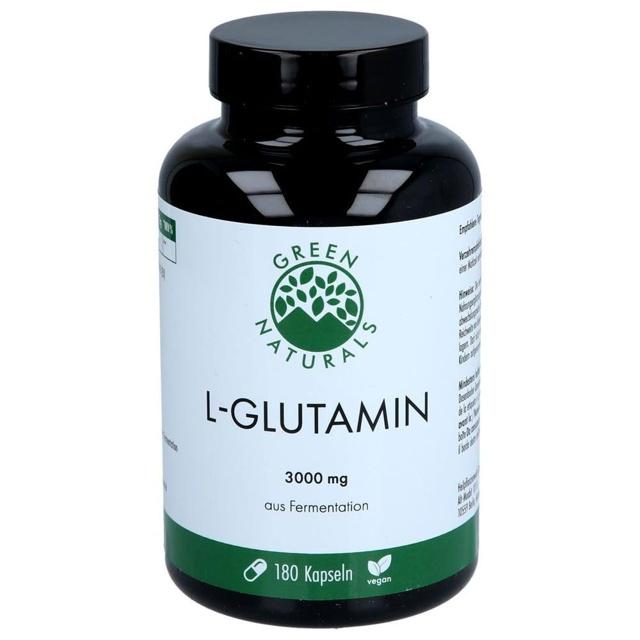 GREEN NATURALS L-GLUTAMIN 180 St Kapseln product image