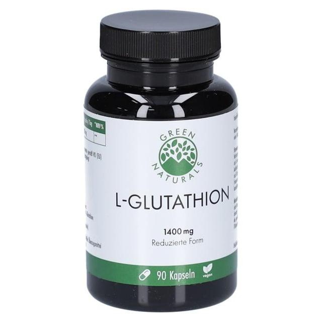 GREEN NATURALS L-GLUTATHION 1400 mg 90 St Kapseln product image