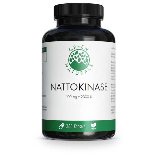 GREEN NATURALS NATTOKINASE 100 mg 365 St Kapseln product image