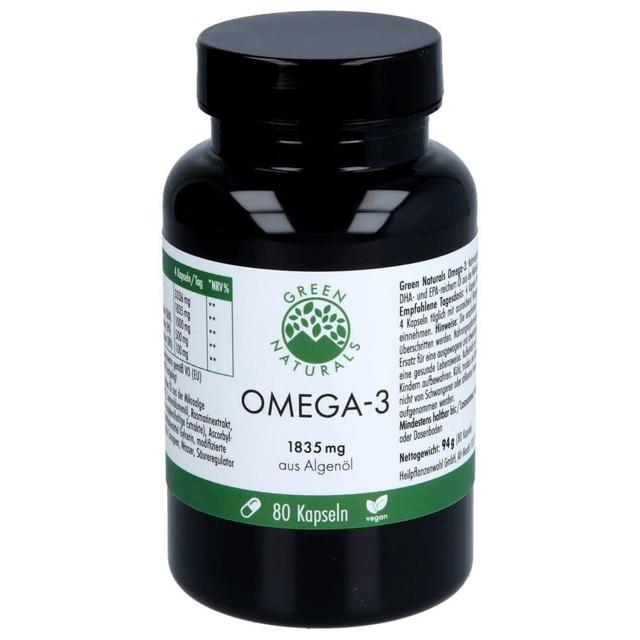 GREEN NATURALS OMEGA-3 80 St Kapseln product image