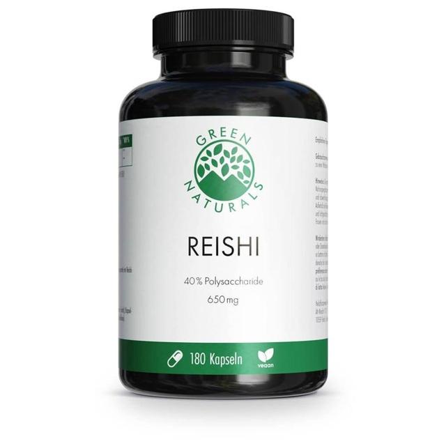GREEN NATURALS Reishi 180 St Kapseln product image