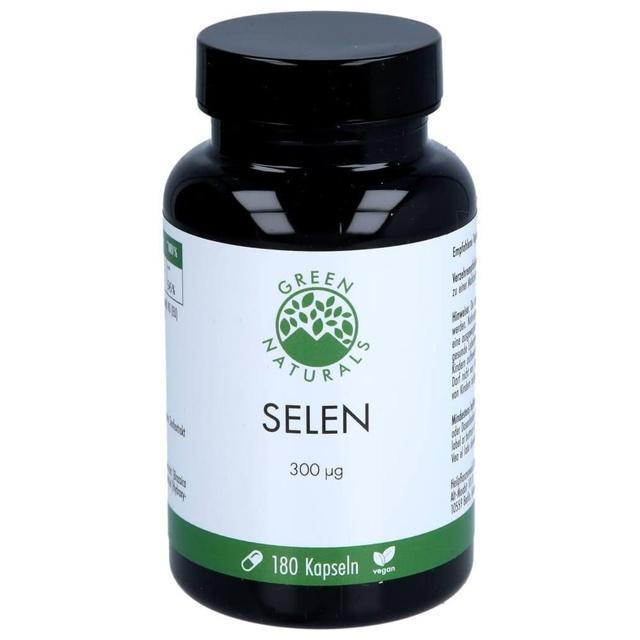 GREEN NATURALS SELEN 300 Mikrogramm 180 St Kapseln product image