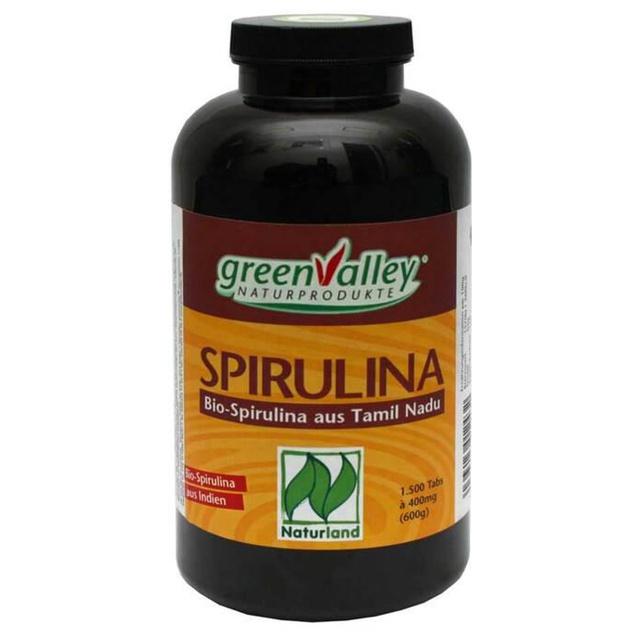 Greenvalley Bio Spirulina Tabletten, 1500 St Tabletten product image