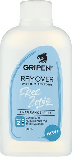 Gripen Remover Without Acetone Free Zone, 125 ml product image