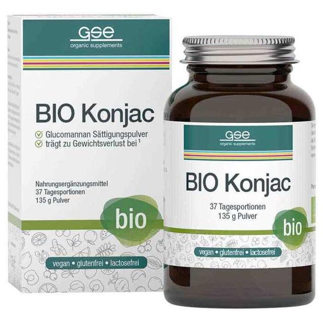 GSE Bio Konjac Glucomannan Sättigungspulver product image