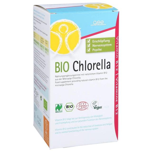 GSE Chlorella 500 mg Bio Naturland Tabletten product image