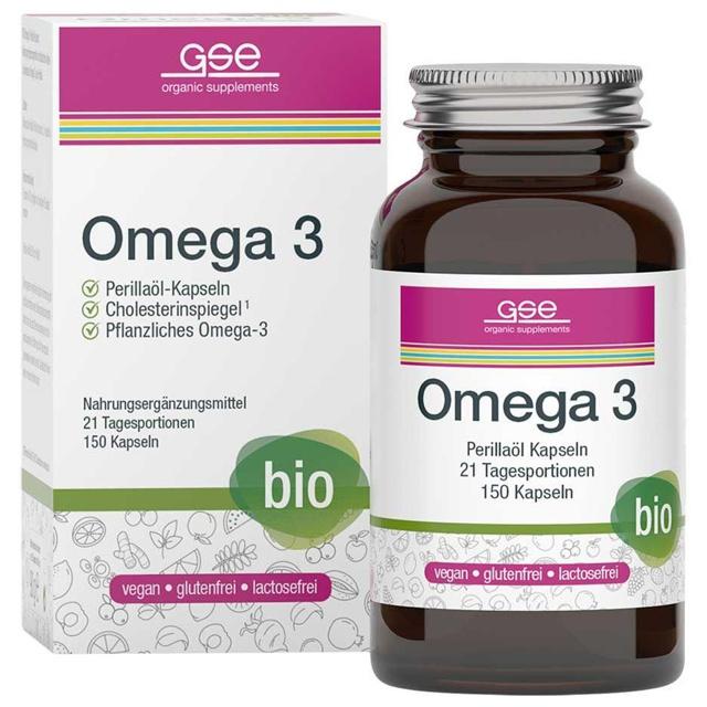 GSE Omega-3 Perillaöl biologische Kapseln product image