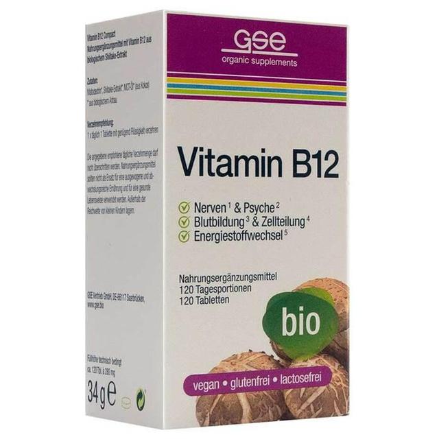 GSE Vitamin B12 Compact Bio Tabletten product image