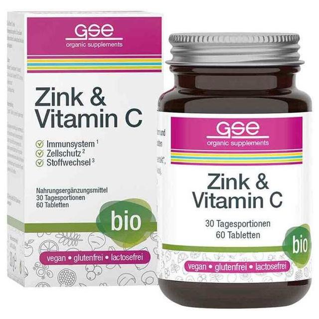 GSE Zink+Vitamin C Complex Bio Phyto Vitamins Tab. product image