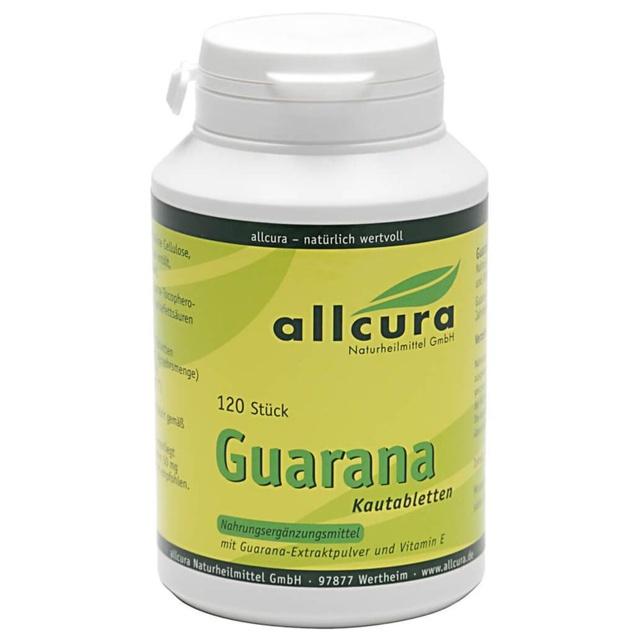 Guarana Kautabletten, 120 St Kautabletten product image