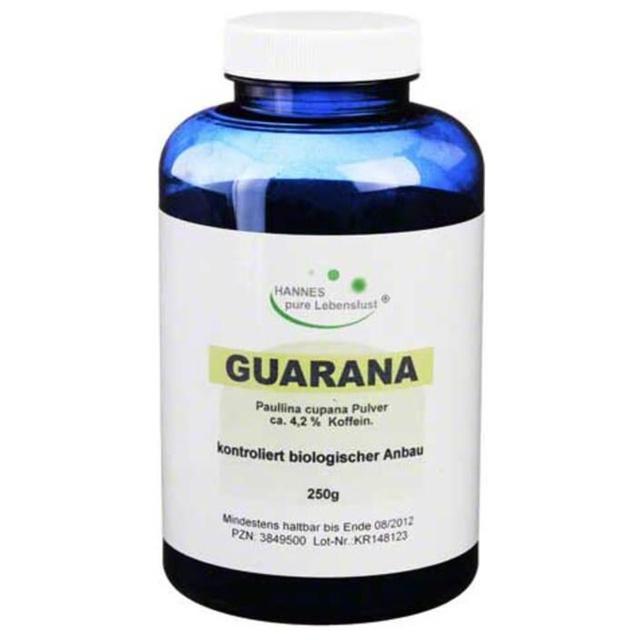 Guarana Pur Pulver, 250 g Pulver product image