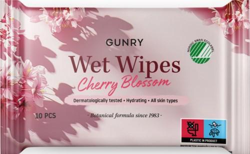 Gunry Wet Wipes Cherry Blossom 10 st product image