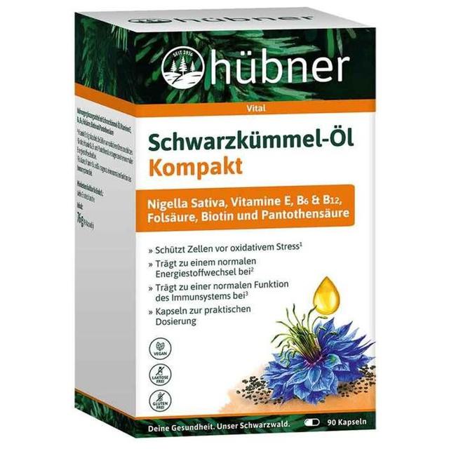 HÜBNER Schwarzkümmel-Öl Kompakt Kapseln product image