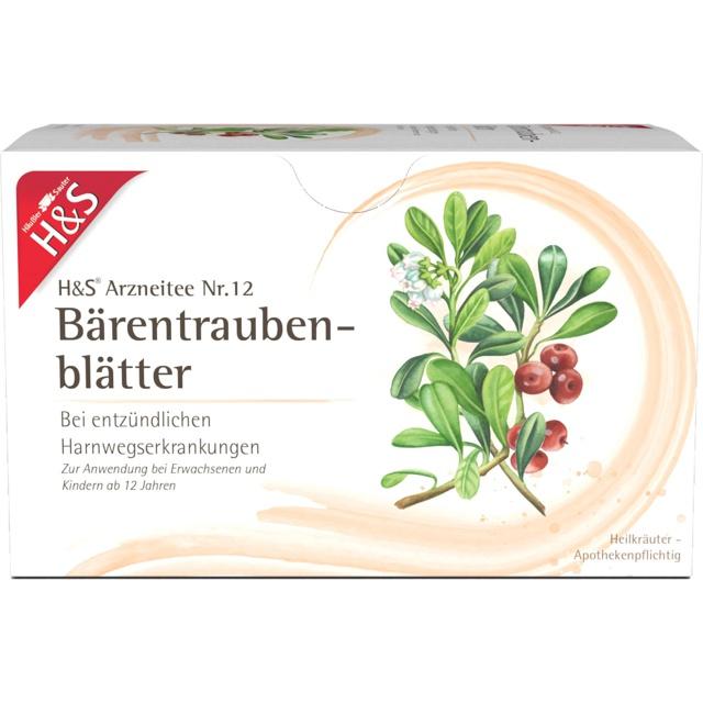 H&S Bärentraubentee Filterbeutel product image