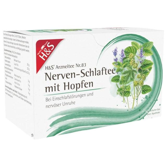 H&S Nerven- und Schlaftee mit Hopfen Filterbeutel product image