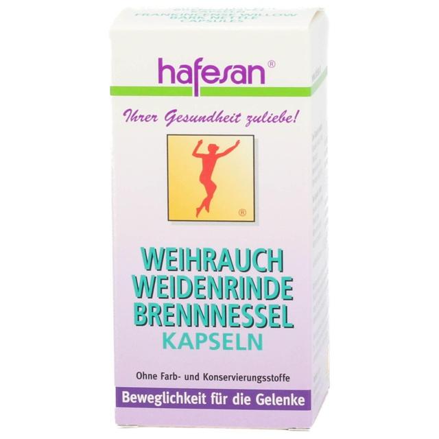 HAFESAN Weihrauch+Weidenrinde+Brennnessel Kaps.veg product image