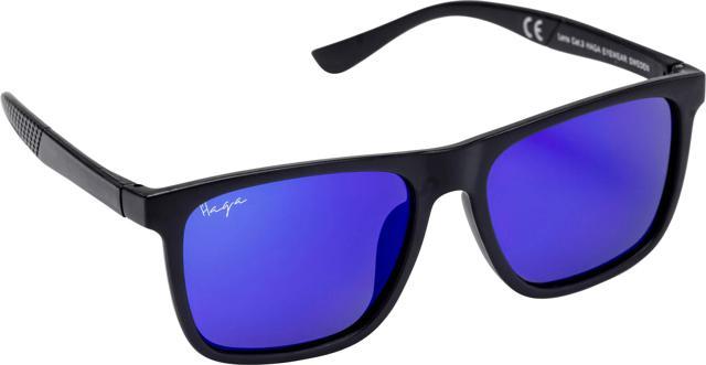 Haga Eyewear Atlanta Polarized Matt Black, Blue Mirror Lens product image