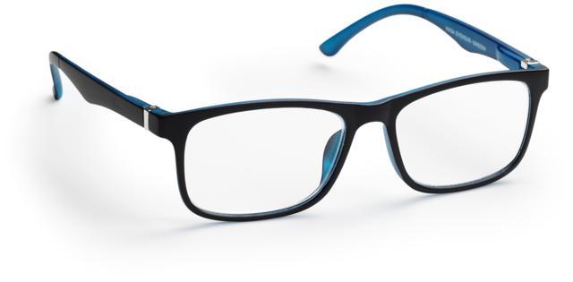 Haga Läsglasögon Stockholm Matt black/blue +2,0, 1 st product image