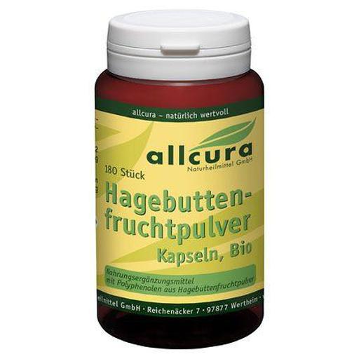 HAGEBUTTEN FRUCHTPULVER Kapseln Bio product image