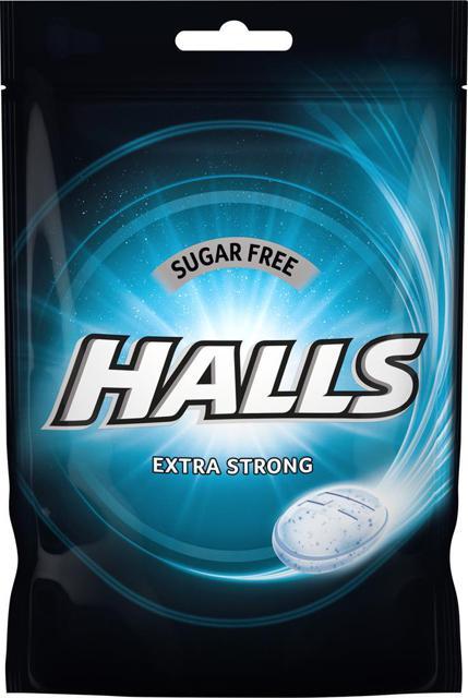 Halls Extra strong sugarfree 65 g product image