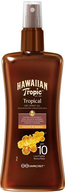 Hawaiian Tropic Protective Dry Spray Oil SPF10 200 ml product image